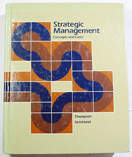Stock image for Strategic Management: Concepts and Cases for sale by Redux Books