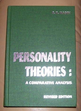 9780256032451: Personality theories: A comparative analysis [Gebundene Ausgabe] by