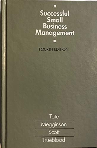 Stock image for Successful Small Business Management for sale by Top Notch Books