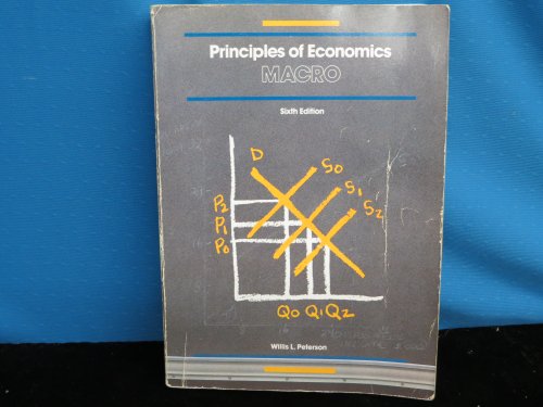 Stock image for Principles of economics: Macro (Irwin publications in economics) for sale by HPB-Red