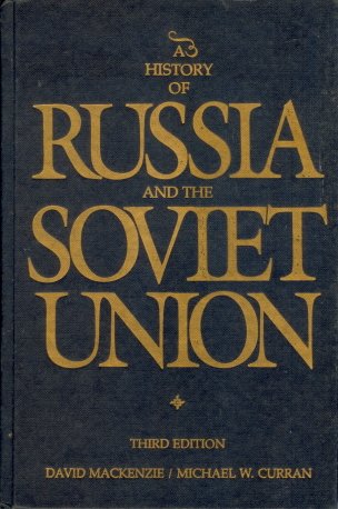 9780256033885: Title: A history of Russia and the Soviet Union