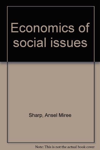 9780256034271: Economics of social issues