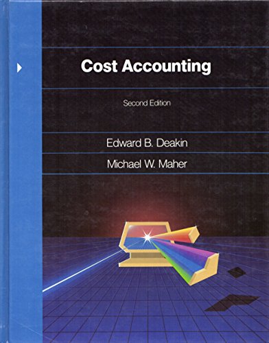 Beispielbild fr Cost accounting (The Robert N. Anthony/Willard J. Graham series in accounting) zum Verkauf von HPB-Red