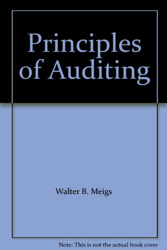 Stock image for Principles of Auditing for sale by HPB-Red