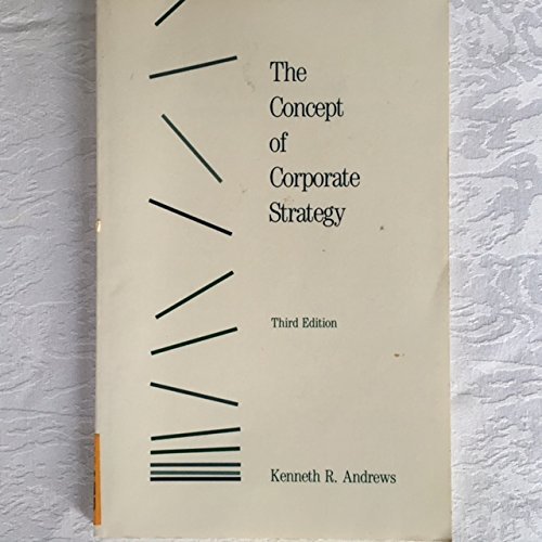 9780256036299: Concept of Corporate Strategy