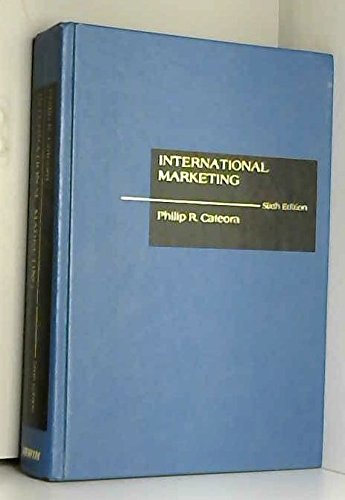 Imagen de archivo de International Marketing a la venta por Better World Books