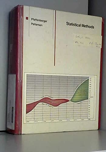 Stock image for Statistical Methods : For Business and Economics for sale by Better World Books