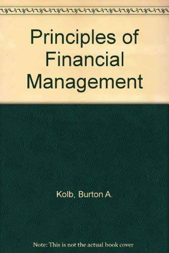 9780256036992: Principles of Financial Management