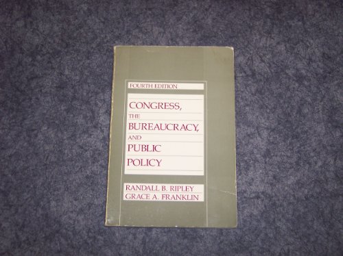 Imagen de archivo de Congress, the bureaucracy, and public policy a la venta por HPB-Diamond