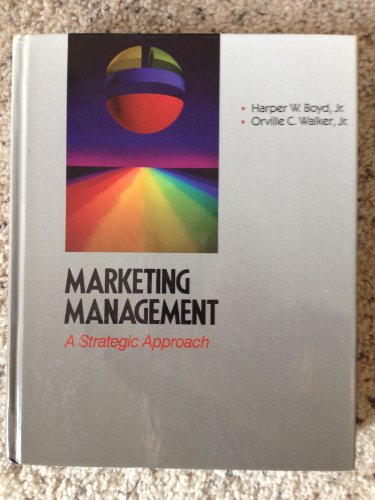 9780256058277: Marketing Management: A Strategic Approach