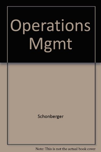 9780256058345: Operations Management: Serving the Customer