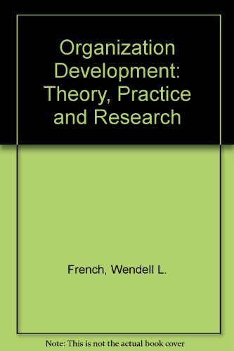 Immagine dell'editore per Organization Development: Theory, Practice, and Research venduto da Foggypaws