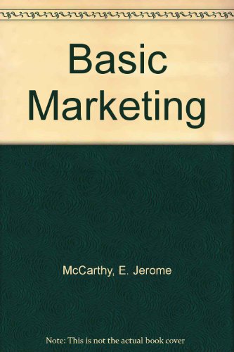 9780256061215: Basic Marketing