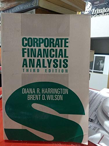 Imagen de archivo de Corporate Financial Analysis a la venta por Better World Books
