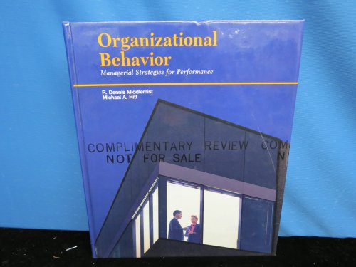 9780256065206: Managing Organizational Behavior (IRWIN SERIES IN MANAGEMENT AND THE BEHAVIORAL SCIENCES)