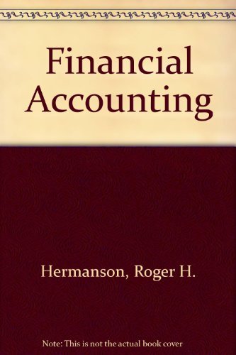 Beispielbild fr Financial accounting zum Verkauf von HPB-Red