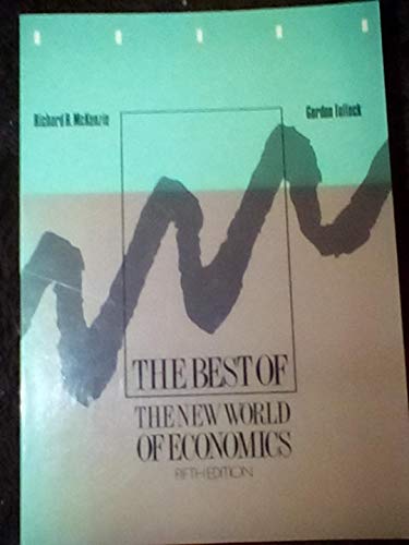 Beispielbild fr Best of the New World of Economics zum Verkauf von Virginia Martin, aka bookwitch
