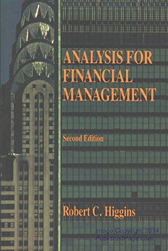 Imagen de archivo de Analysis for Financial Management a la venta por More Than Words
