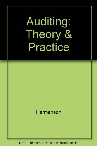 9780256069457: Auditing: Theory & Practice
