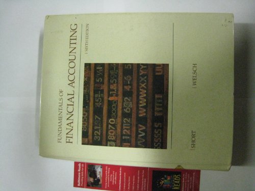 Fundamentals of Financial Accounting (9780256071542) by Daniel G. Short