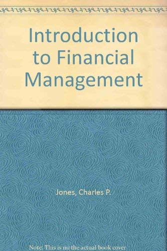 Beispielbild fr Introduction to Financial Management zum Verkauf von Better World Books