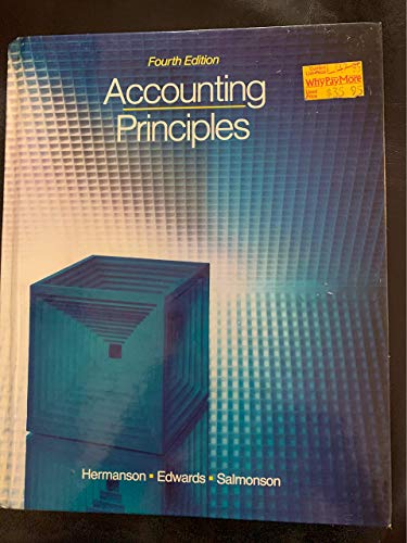 Beispielbild fr Accounting Principles zum Verkauf von Irish Booksellers