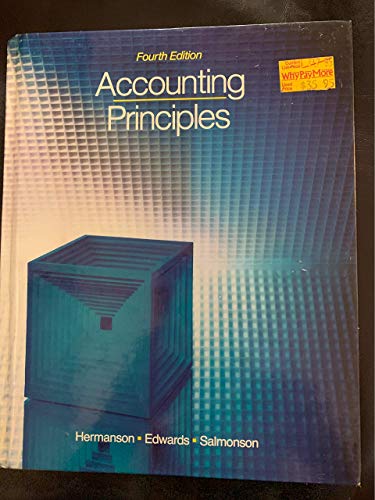 Stock image for Accounting Principles for sale by Irish Booksellers