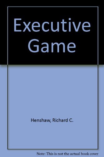 Stock image for Executive Game for sale by Wonder Book