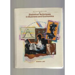 Imagen de archivo de Statistical Techniques in Business and Economics a la venta por Better World Books