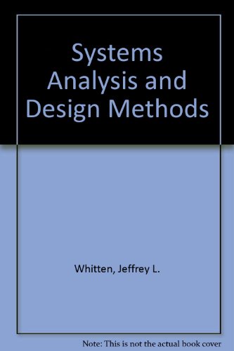 9780256077872: Systems Analysis and Design Methods