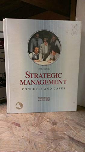 Imagen de archivo de Strategic Management: Concepts and Cases a la venta por BookHolders
