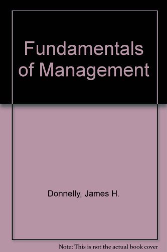 Beispielbild fr Fundamentals of Management, 7th zum Verkauf von a2zbooks
