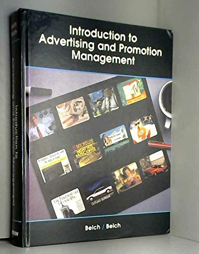 Beispielbild fr Introduction to Advertising and Promotion Management zum Verkauf von HPB-Red