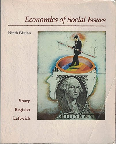 Imagen de archivo de Economics of Social Issues a la venta por Wonder Book