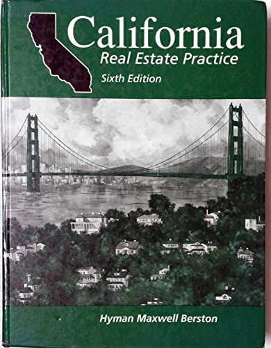 Stock image for California Real Estate Practice for sale by Table of Contents