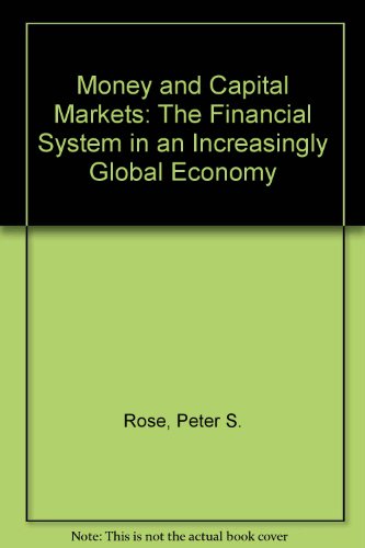 Stock image for Money and Capital Markets: The Financial System in an Increasingly Global Economy for sale by HPB-Red