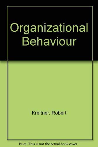 9780256085006: Organizational Behaviour