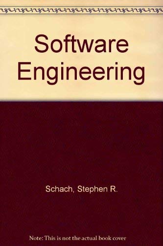 9780256085150: Software Engineering (Applied College Mathematics Series)