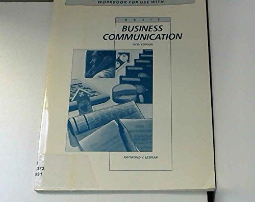 Imagen de archivo de Basic Business Communication a la venta por SecondSale