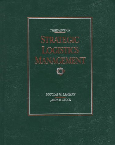 9780256088380: Strategic Logistics Management