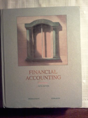 9780256089172: Financial Accounting