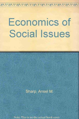 9780256090864: Economics of Social Issues