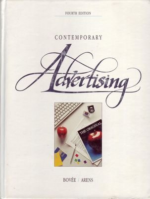 Imagen de archivo de Contemporary Advertising: The Irwin Saeries in Marketing a la venta por OddReads