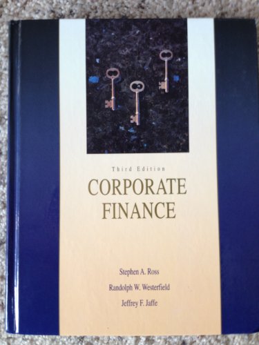 Imagen de archivo de Corporate Finance a la venta por Better World Books