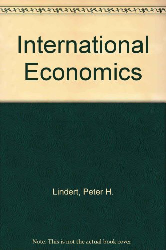 9780256099577: International Economics