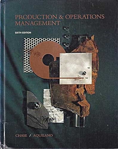 Imagen de archivo de Production & Operations Management: A Life Cycle Approach a la venta por BookHolders