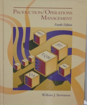 Stock image for Production/Operations Management for sale by Wonder Book