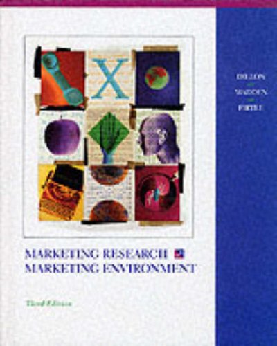 Imagen de archivo de Marketing Research in a Marketing Environment (The Irwin Series in Marketing) a la venta por Wonder Book