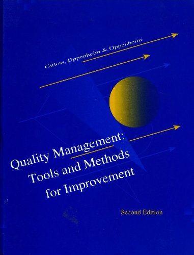 Imagen de archivo de Quality Management a la venta por HPB-Red