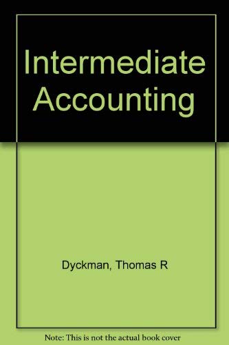 Stock image for Intermediate Accounting for sale by Green Street Books